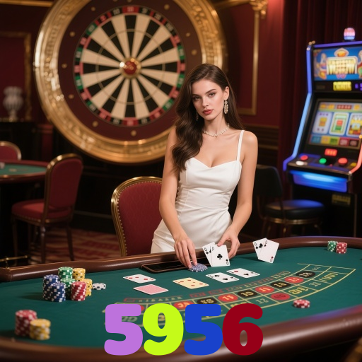 5956
