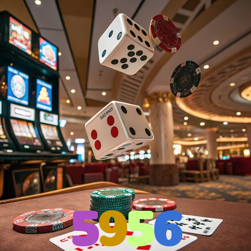 5956