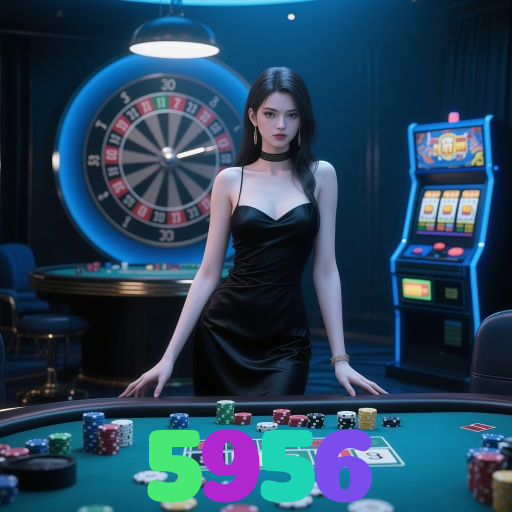 5956