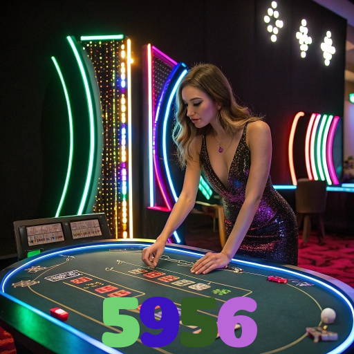 5956
