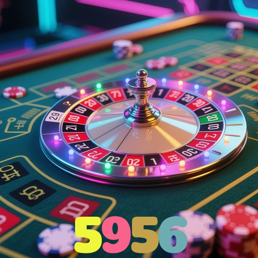 5956