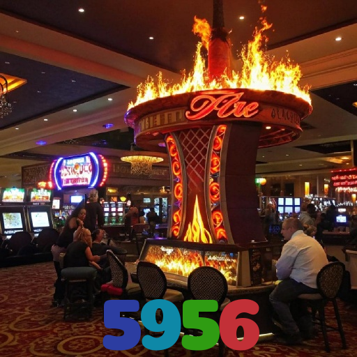 5956