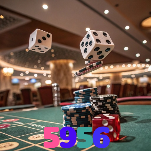 5956