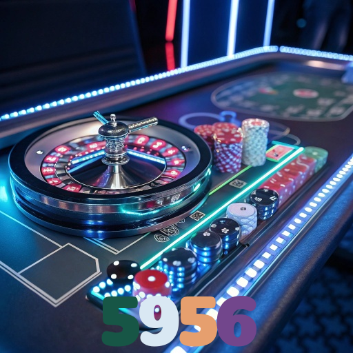 5956