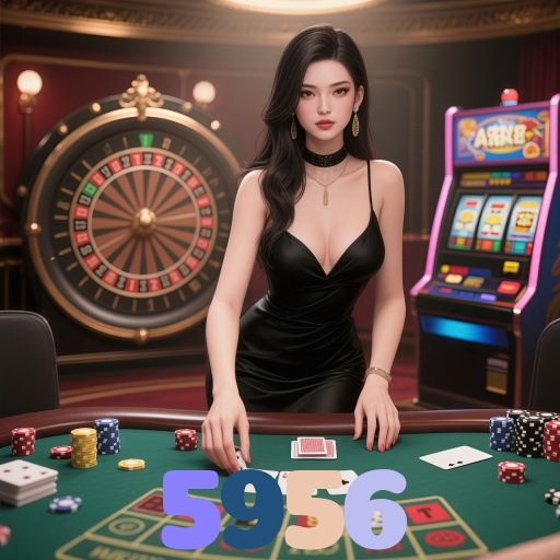 5956