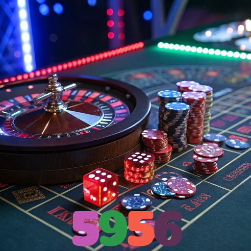 5956